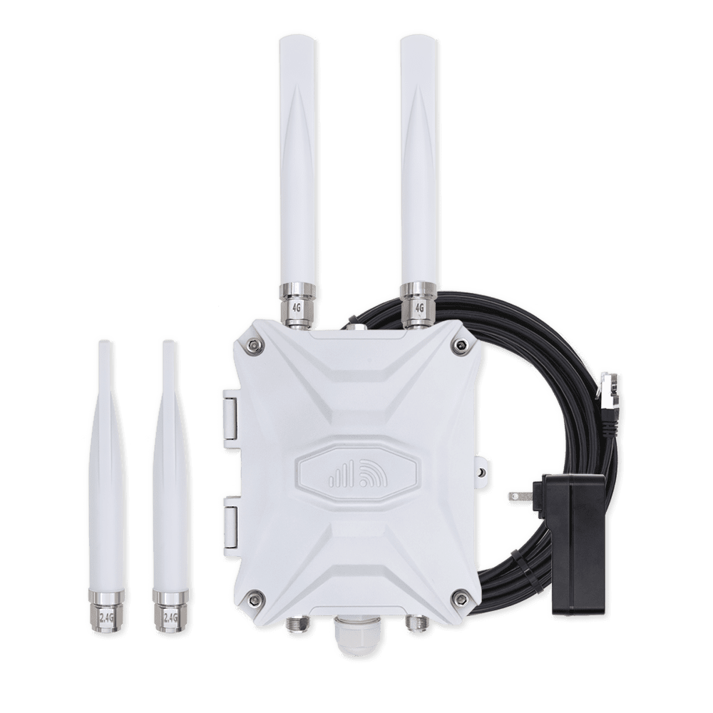 Fortress 5G router kit components