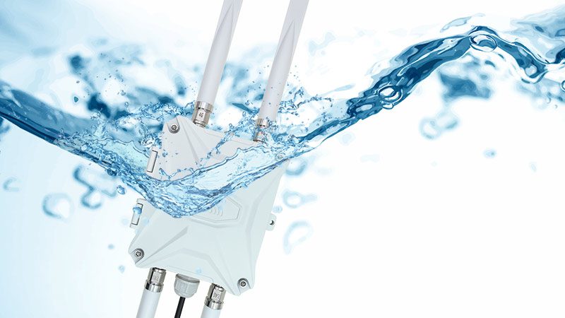 Fortress 5G router weatherproof design