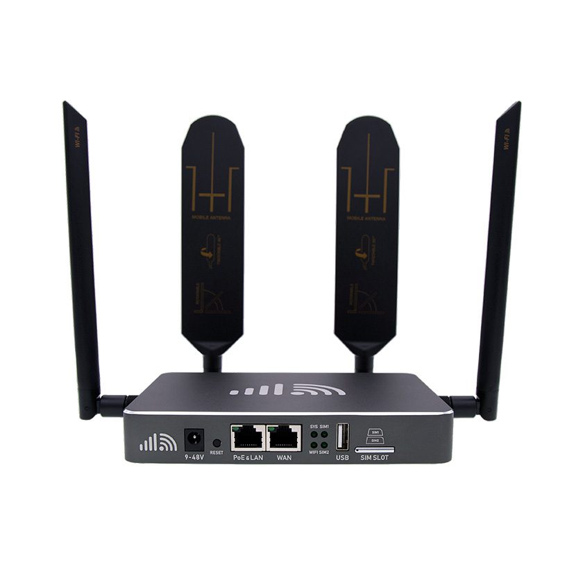 Indoor 5G gateway with antennas